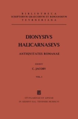 Antiquitatum Romanarum quae supersunt, vol. I