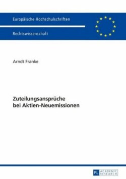 Zuteilungsansprueche Bei Aktien-Neuemissionen