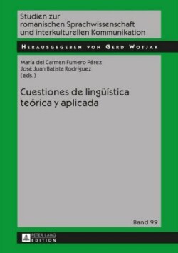 Cuestiones de lingue�stica te�rica y aplicada