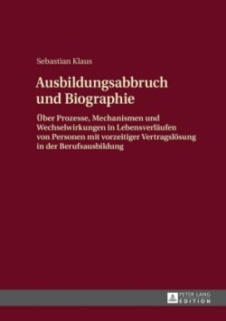 Ausbildungsabbruch Und Biographie