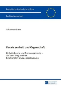 Fiscale eenheid und Organschaft