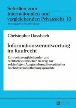 Informationsverantwortung im Kaufrecht