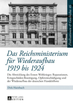 Reichsministerium fuer Wiederaufbau 1919 bis 1924