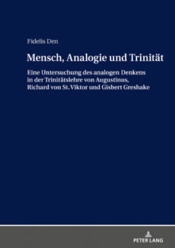 Mensch, Analogie und Trinitaet