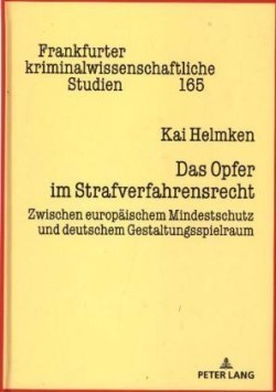 Opfer im Strafverfahrensrecht