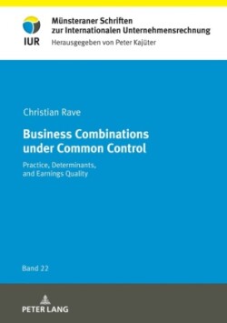 Business Combinations under Common Control