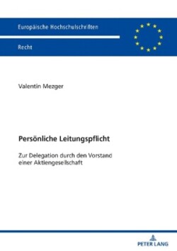 Persoenliche Leitungspflicht