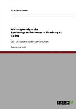 Wirkungsanalyse der Sanierungsmaßnahmen in Hamburg-St. Georg