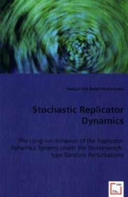 Stochastic Replicator Dynamics - The Long-run Behavior of the Replicator Dynamics Systems under the Stratonovich-type Random Perturbations