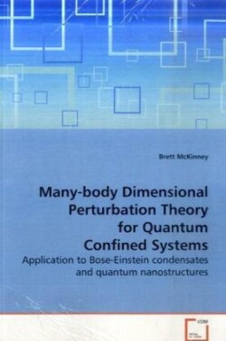 Many-body Dimensional Perturbation Theory for Quantum Confined Systems
