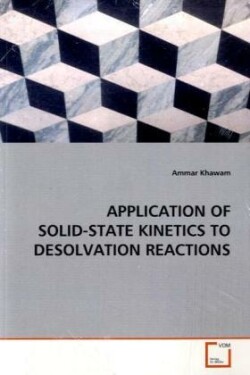 Application of Solid-State Kinetics to Desolvation Reactions