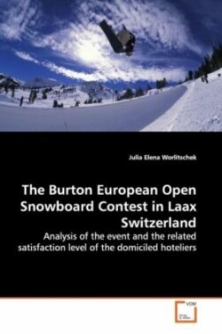 Burton European Open Snowboard Contest in Laax Switzerland
