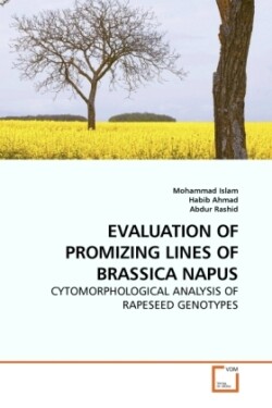 Evaluation of Promizing Lines of Brassica Napus
