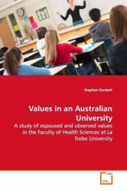 Values in an Australian University