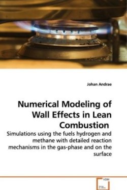 Numerical Modeling of Wall Effects in Lean Combustion