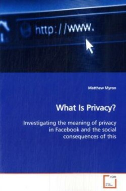 What Is Privacy?