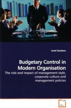 Budgetary Control in Modern Organisation