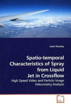 Spatio-temporal Characteristics of Spray from Liquid Jet in Crossflow
