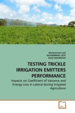 Testing Trickle Irrigation Emitters Performance