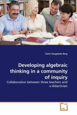 Developing algebraic thinking in a community of inquiry