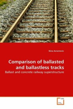 Comparison of ballasted and ballastless tracks