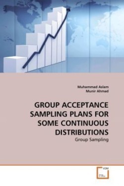 Group Acceptance Sampling Plans for Some Continuous Distributions