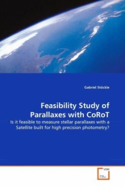 Feasibility Study of Parallaxes with CoRoT