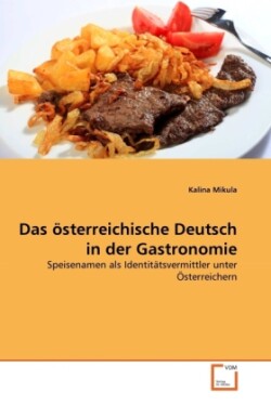 österreichische Deutsch in der Gastronomie