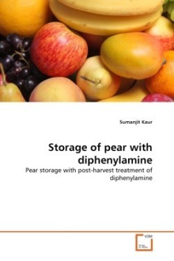 Storage of pear with diphenylamine