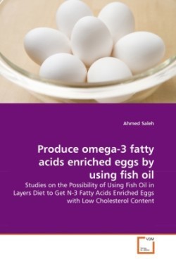 Produce omega-3 fatty acids enriched eggs by using fish oil