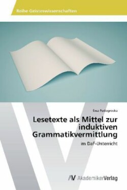 Lesetexte als Mittel zur induktiven Grammatikvermittlung