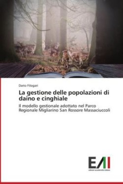 gestione delle popolazioni di daino e cinghiale