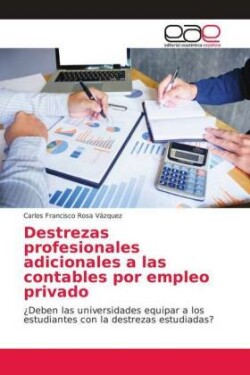 Destrezas profesionales adicionales a las contables por empleo privado