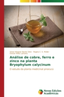 Análise de cobre, ferro e zinco na planta Bryophylum calycinum