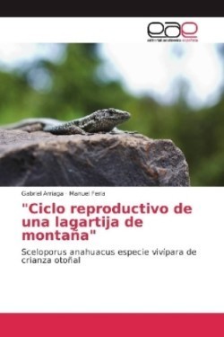 "Ciclo reproductivo de una lagartija de montaña"