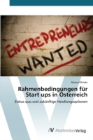 Rahmenbedingungen für Start ups in Österreich
