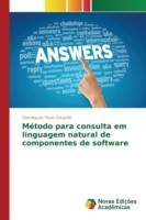 Método para consulta em linguagem natural de componentes de software