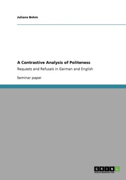A Contrastive Analysis of Politeness