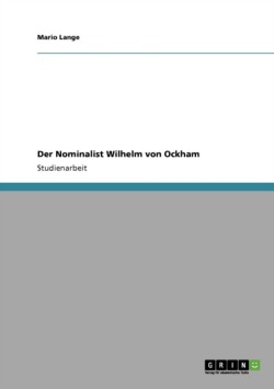 Nominalist Wilhelm von Ockham