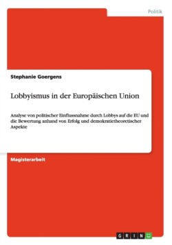 Lobbyismus in der Europäischen Union