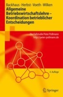 Allgemeine Betriebswirtschaftslehre - Koordination betrieblicher Entscheidungen