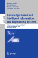 Knowledge-Based and Intelligent Information and Engineering Systems