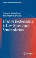 Effective Electron Mass in Low-Dimensional Semiconductors