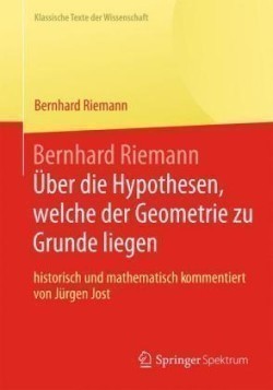 Bernhard Riemann „Über die Hypothesen, welche der Geometrie zu Grunde liegen“