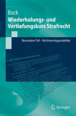 Wiederholungs- und Vertiefungskurs Strafrecht