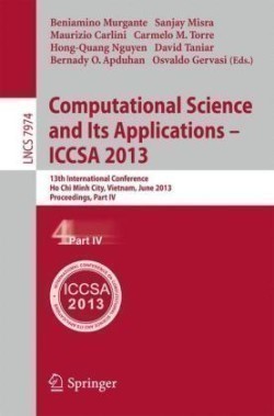 Computational Science and Its Applications -- ICCSA 2013