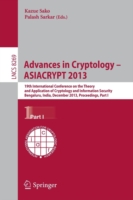 Advances in Cryptology - ASIACRYPT 2013