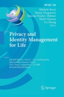 Privacy and Identity Management for Life