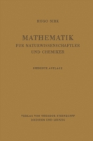 Mathematik für Naturwissenschaftler und Chemiker