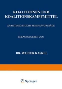 Koalitionen und Koalitionskampfmittel